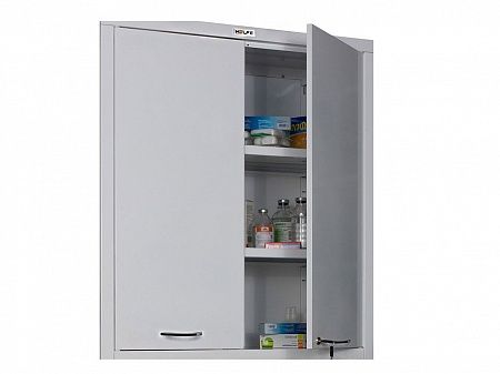 Медицинский шкаф для одежды мд 2 шм